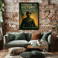 Forward To Victory Poster