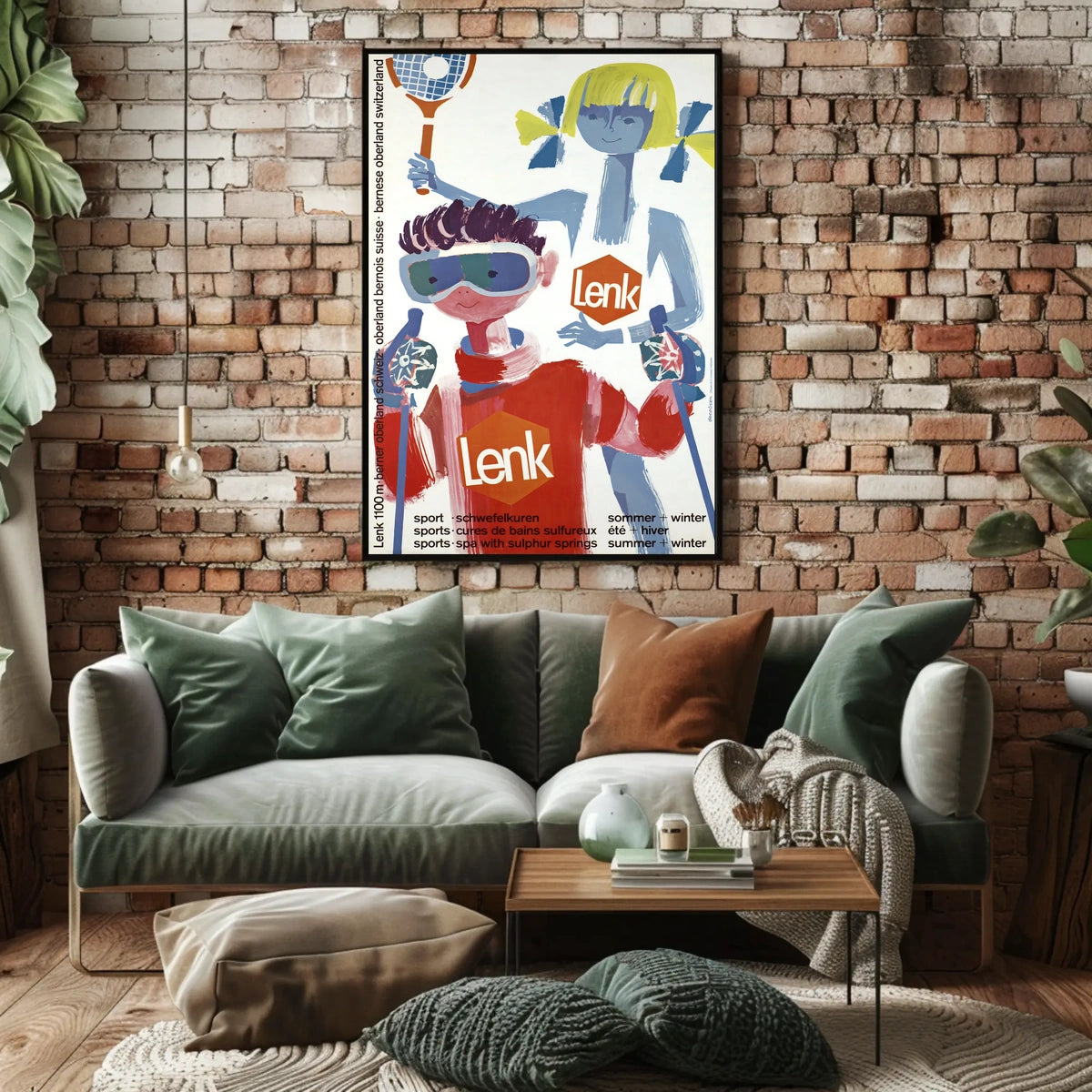 Lenk Sport And Spa Destination Poster