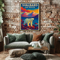 Svalbard and Jan Mayen Adventure Poster