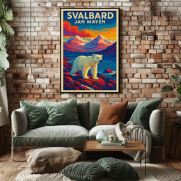 Svalbard and Jan Mayen Adventure Poster