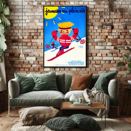 Jeunesse au Plein Air Poster