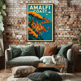 Amalfi Coast Poster