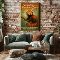 Guardian of the Bamboo Grove Poster PosterGoat
