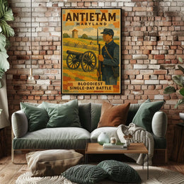 Antietam, Maryland Bloodiest Poster