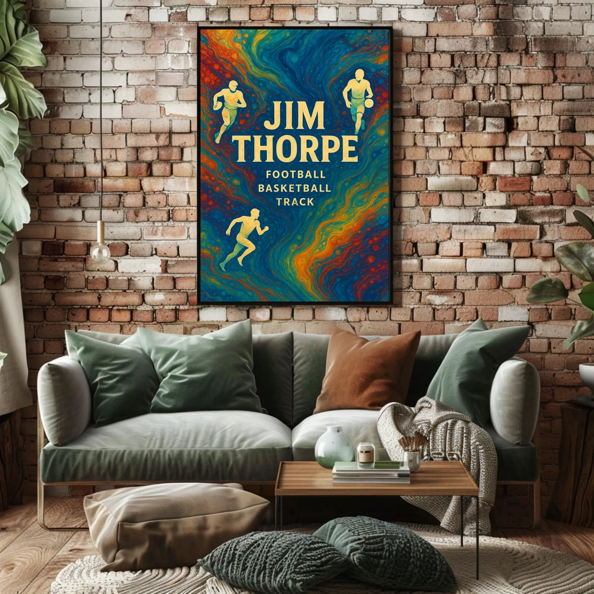 Jim Thorpe Multisport Legend Poster