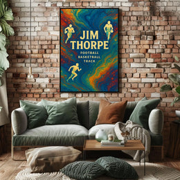 Jim Thorpe Multisport Legend Poster