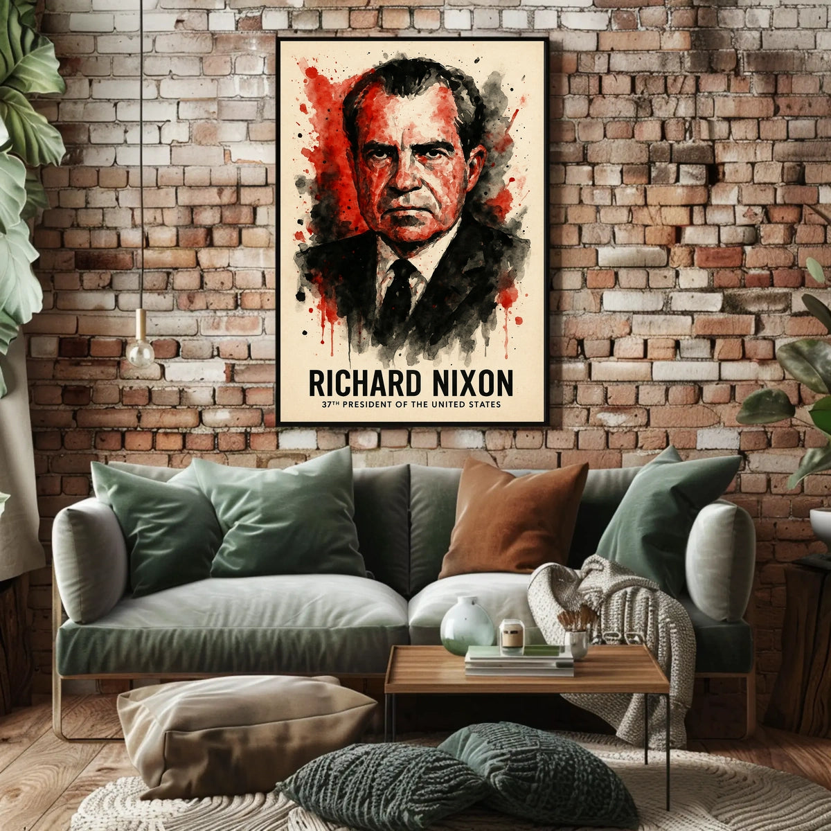 Richard Nixon 37th President Poster