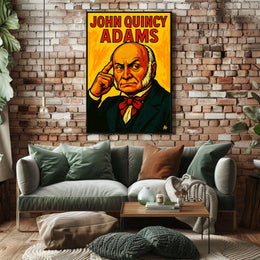 John Quincy Adams Classic Heritage Poster