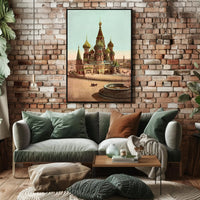 Iconic Russian Architecture Poster PosterGoat