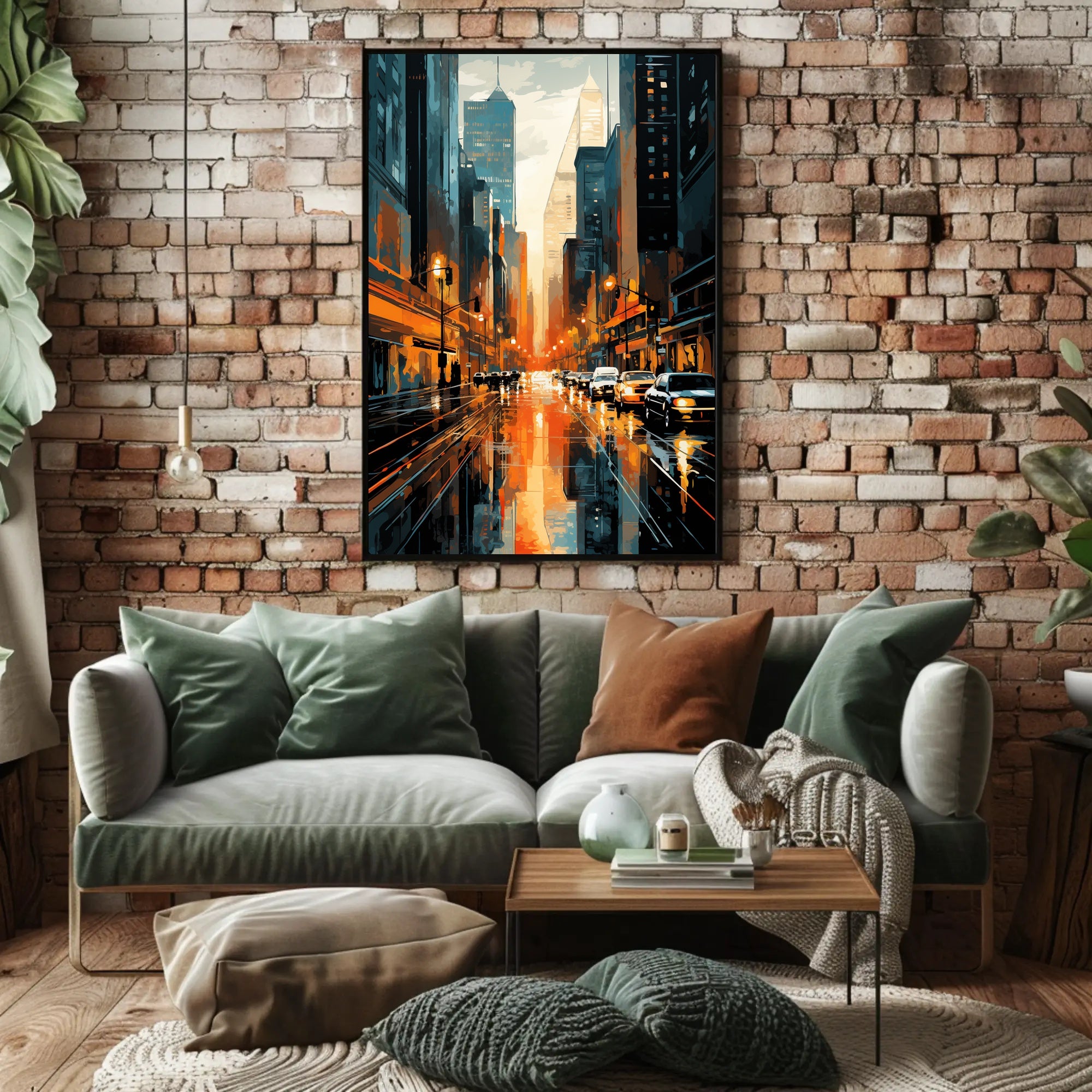 Urban Reflections Poster