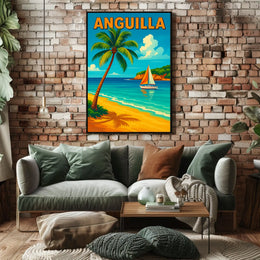 Anguilla Paradise Poster