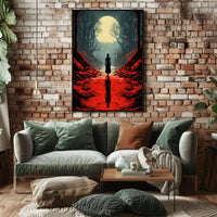 Moonlit Pathway Poster