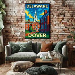 Delaware State Capitol Dover Poster