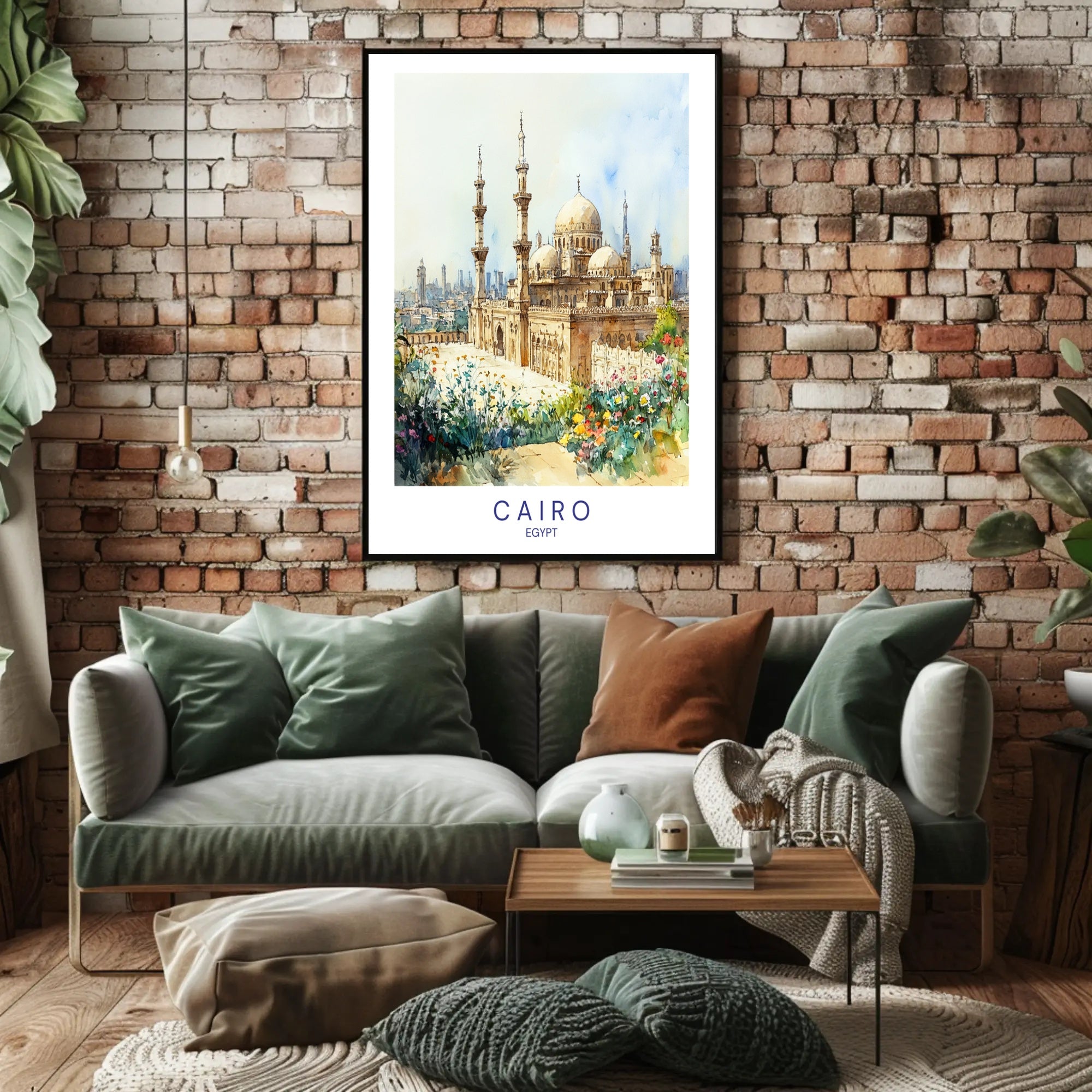 Cairo's Architectural Splendor Poster PosterGoat