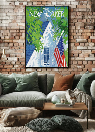 Iconic American Summer Day July 1966 Cultural Heritage Poster