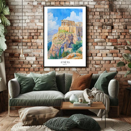 Athens Greece Poster