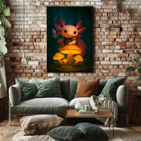 Guardian Of The Enchanted Forest Poster