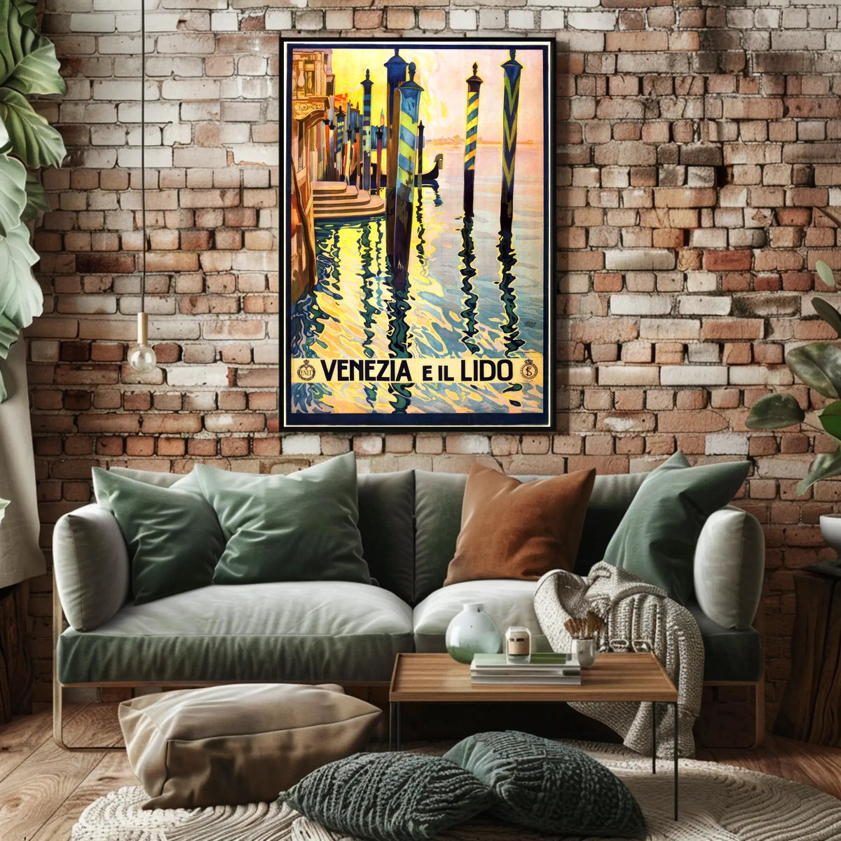 Venezia E Il Lido Poster