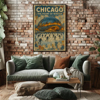 Chicago The Heart Of Winter Poster