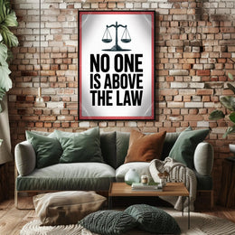 Justice for All: Modern Political or Propaganda Poster