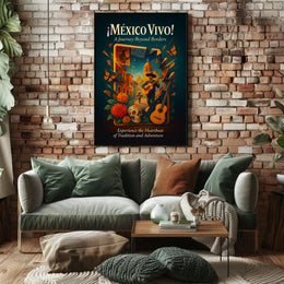 México Vivo A Journey Beyond Borders Poster