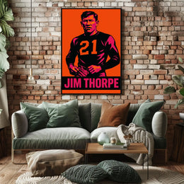 Jim Thorpe Tribute Poster