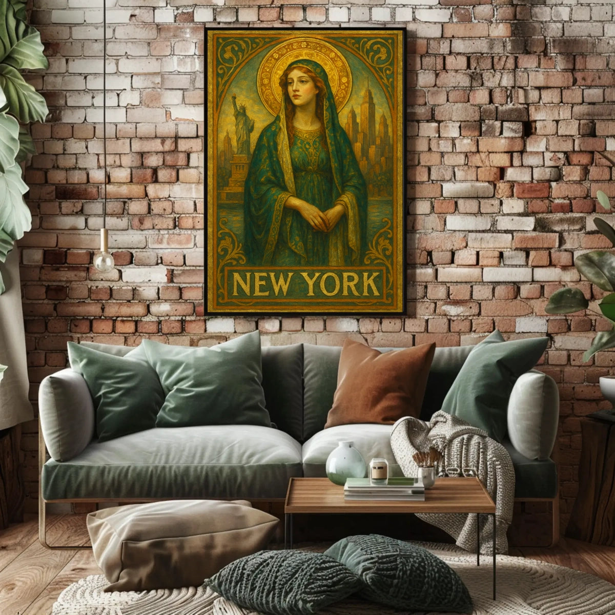 New York Iconic Imagery Poster