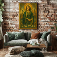 New York Iconic Imagery Poster