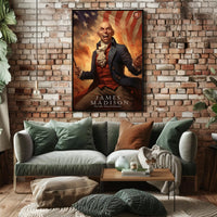 James Madison Patriotic Poster