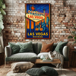 Welcome To Fabulous Las Vegas Poster