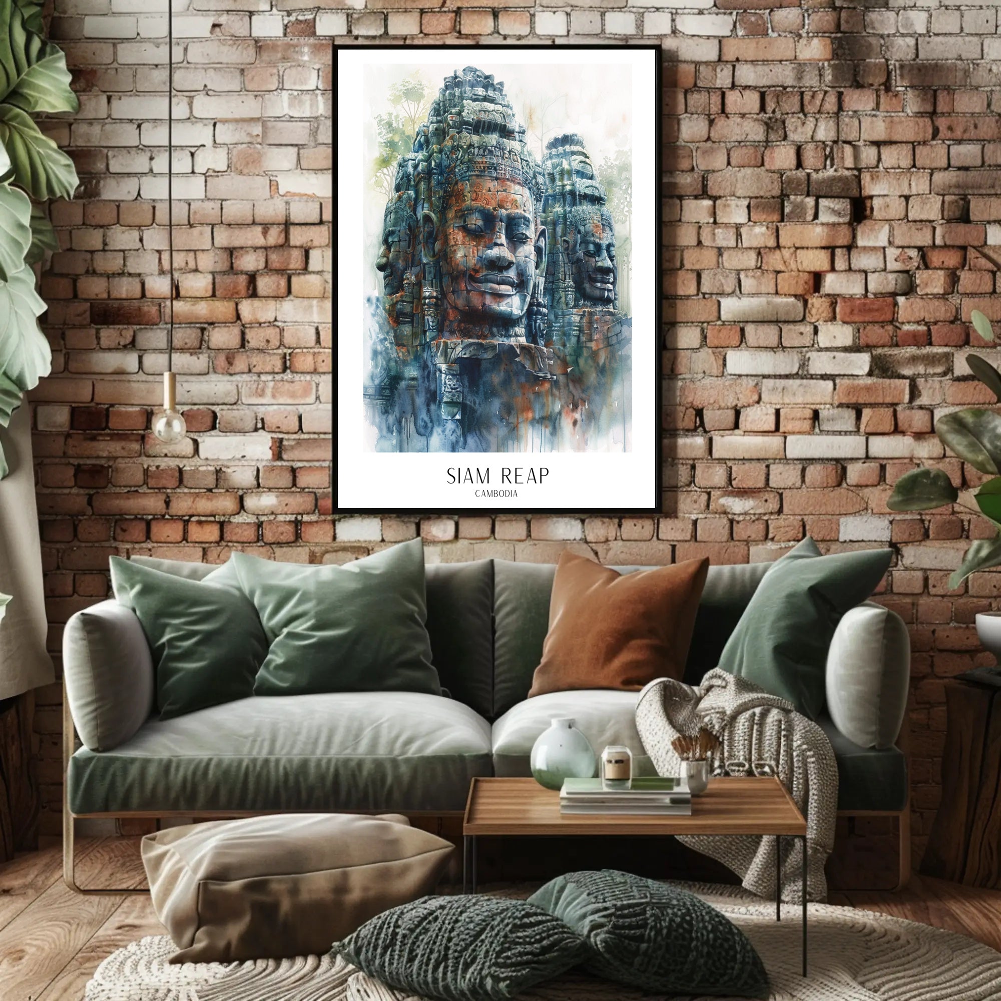 Enchanting Siem Reap Poster PosterGoat