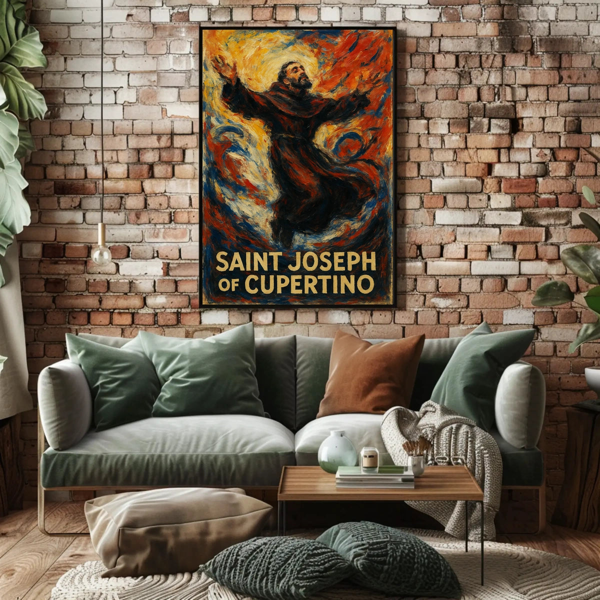 Saint Joseph of Cupertino Poster