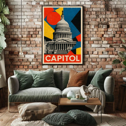 Capitol Art Poster