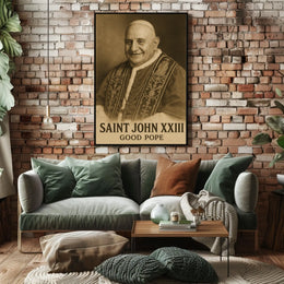 Saint John Xxiii Good Pope Poster
