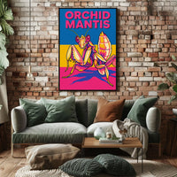 Orchid Mantis Poster