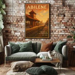 Abilene Heart of the Frontier Poster