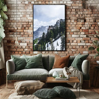 Majestic Mountain Landscape Poster