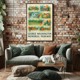 George Washington Memorial Parkway Poster