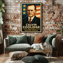 Calvin Coolidge 30th President Poster
