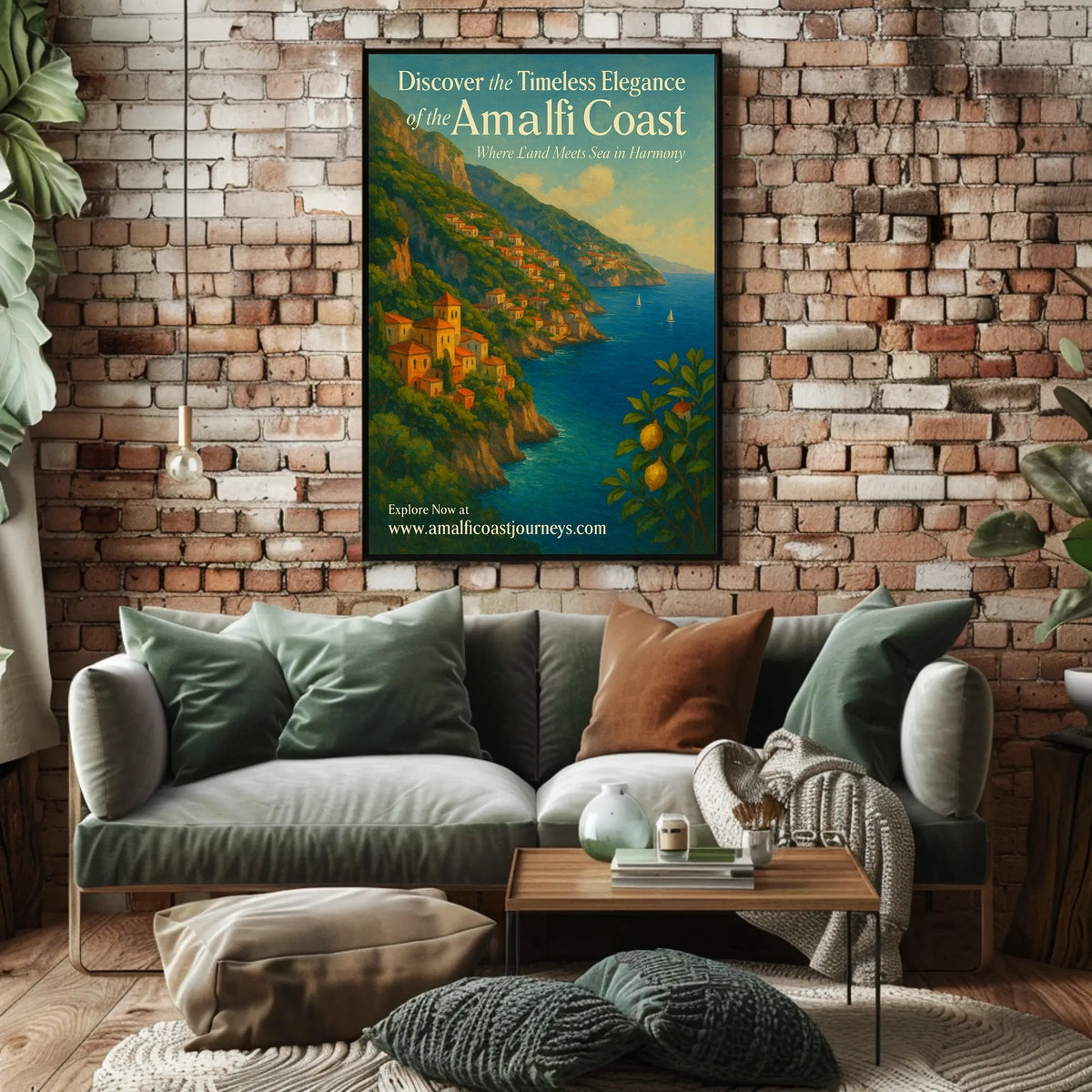 Discover the Timeless Elegance of the Amalfi Coast Poster