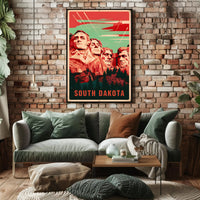 Mount Rushmore in South Dakota Poster