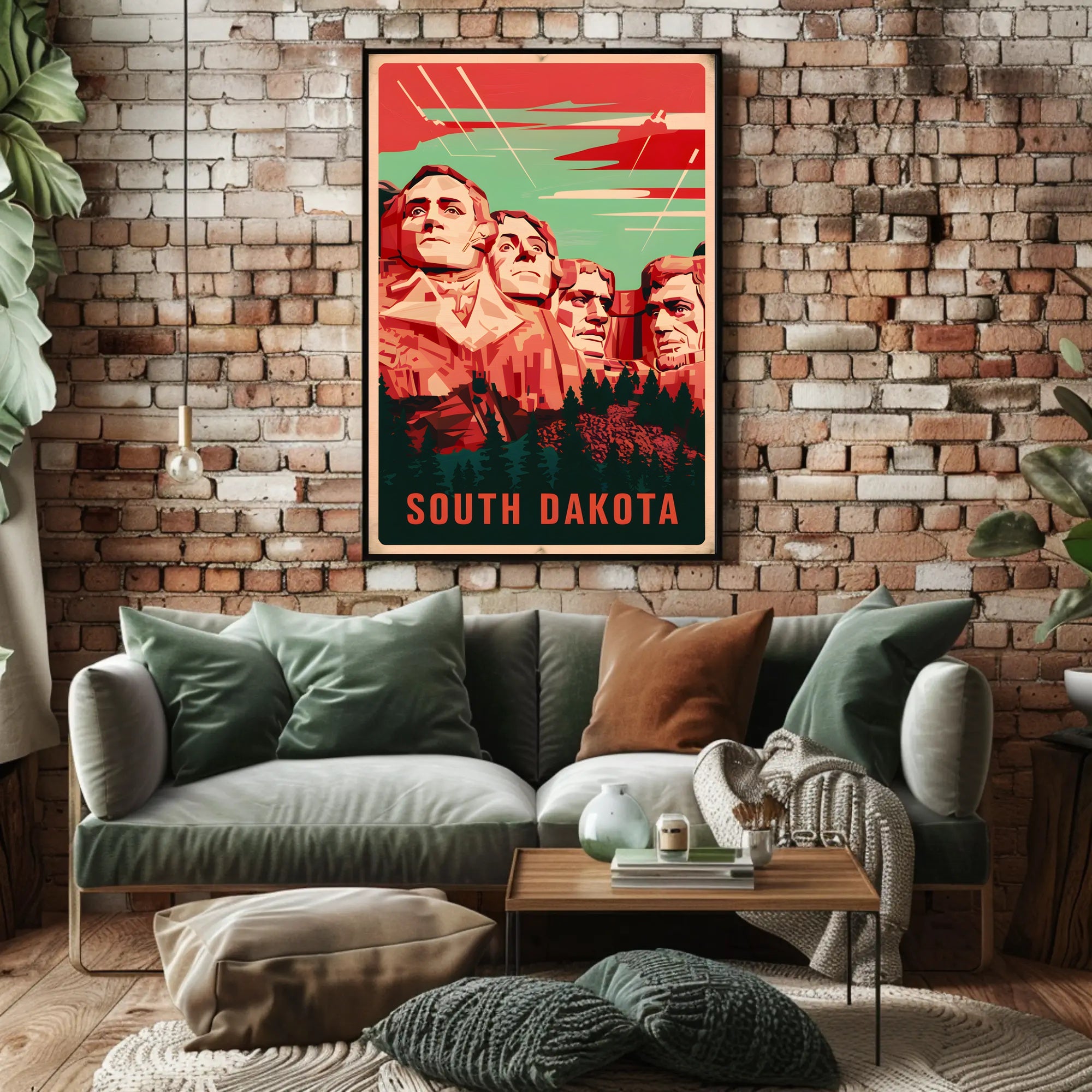 Mount Rushmore in South Dakota Poster