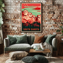 Mount Rushmore in South Dakota Poster