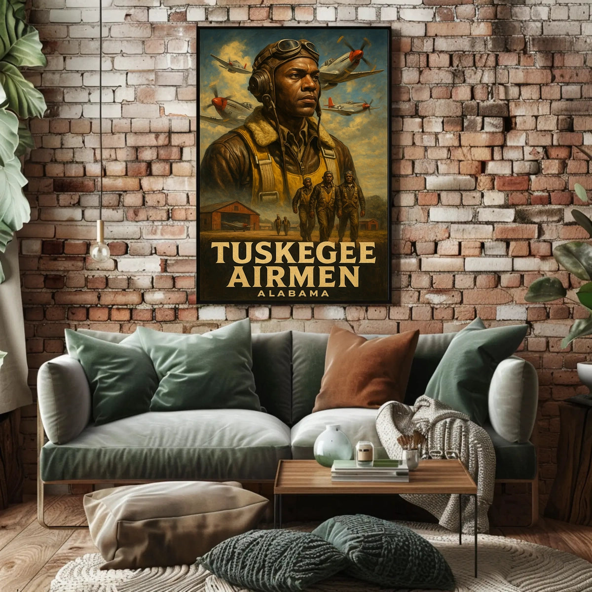 Tuskegee Airmen Alabama Poster