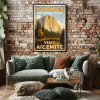 Yosemite National Park Poster PosterGoat