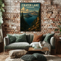Crater Lake, Oregon Poster