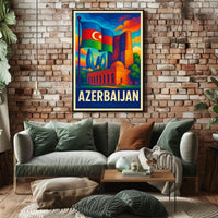 Azerbaijan A Vibrant Heritage Poster