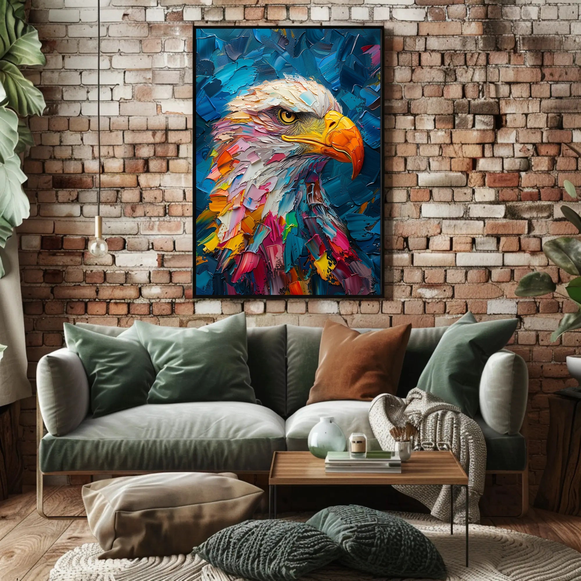 Mysterious Hooded Figure in Eerie Mist Poster PosterGoat