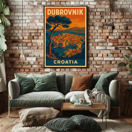 Discover Dubrovnik Poster