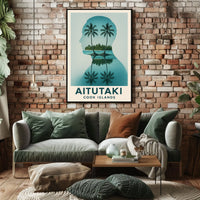Aitutaki Cook Islands Paradise Poster